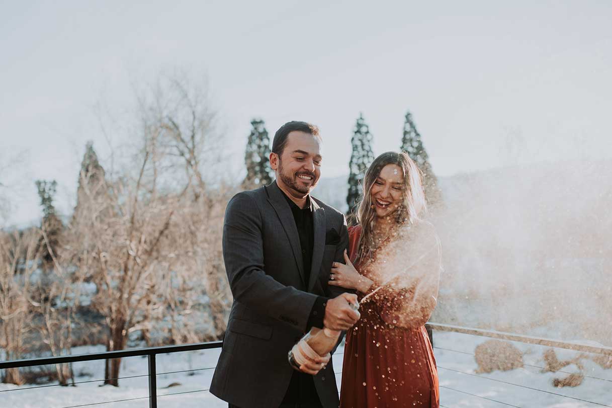 Christmas Theme Wedding