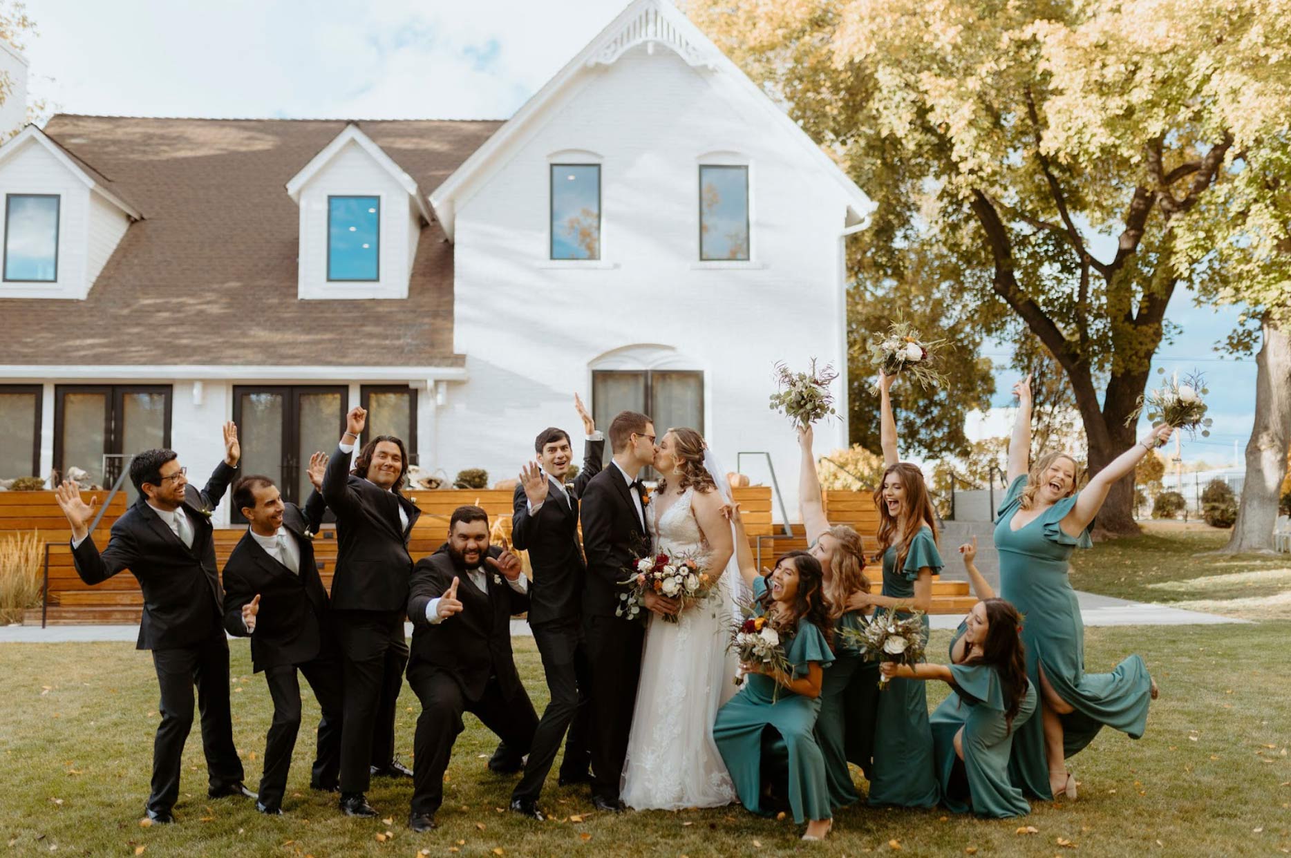 The Elm Estate Wedding Party