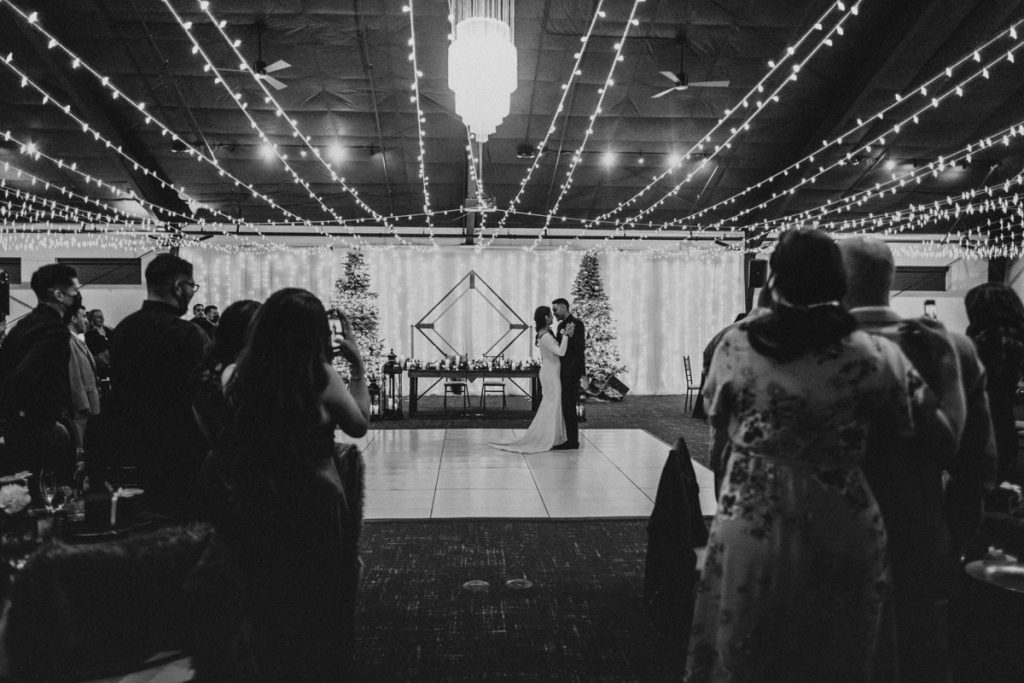 Winter Wedding Luxury Reception